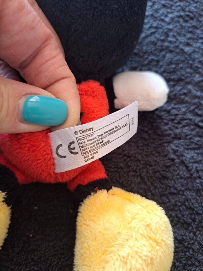 Peluche mickey - photo numéro 4