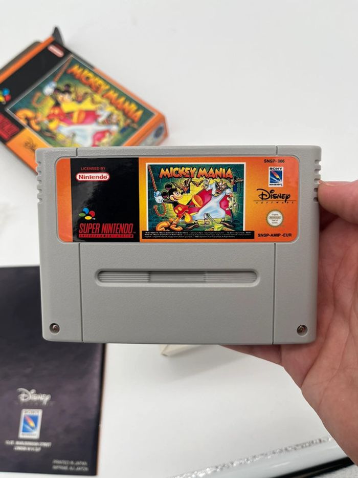 Mickey Mania Super Nintendo Snes Game - Cib Pal VGC Complet TBE - photo numéro 15
