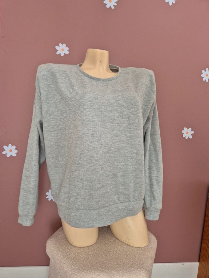 Pull gris Kiabi taille XL