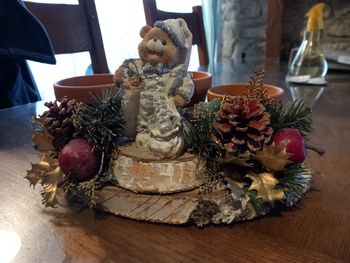 Décoration de table de Noël