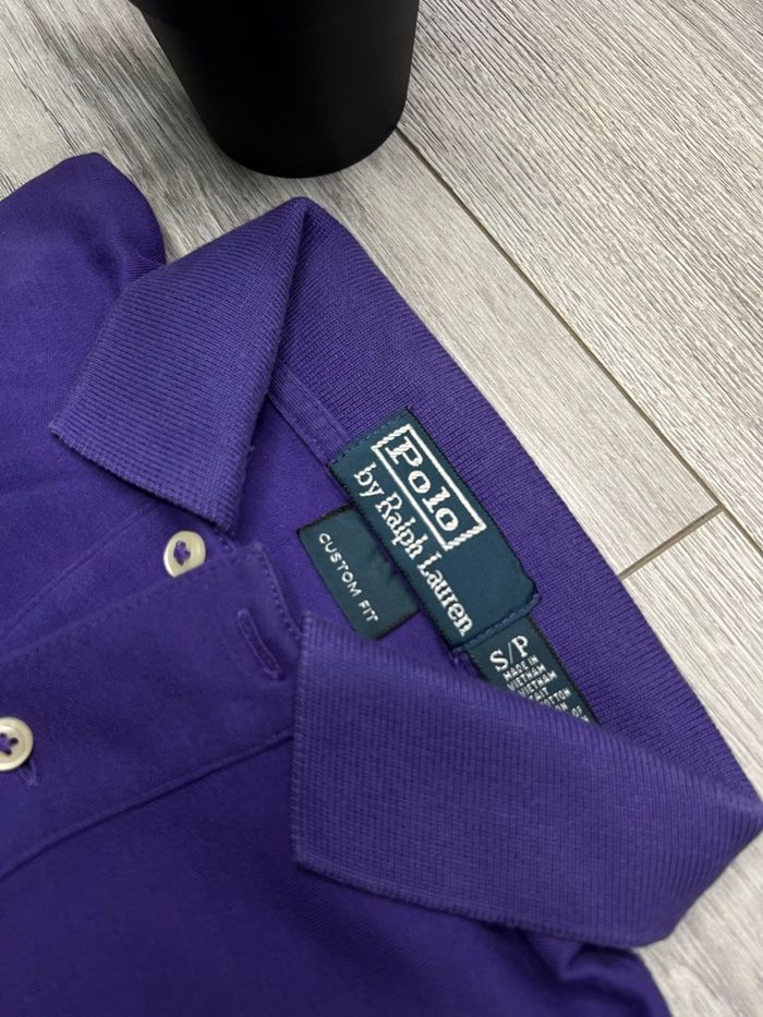 Polo Ralph Loren violet - Taille S - Homme - photo numéro 4