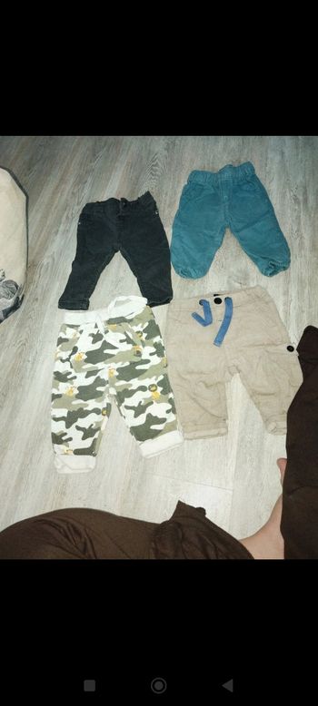Lot pantalon
