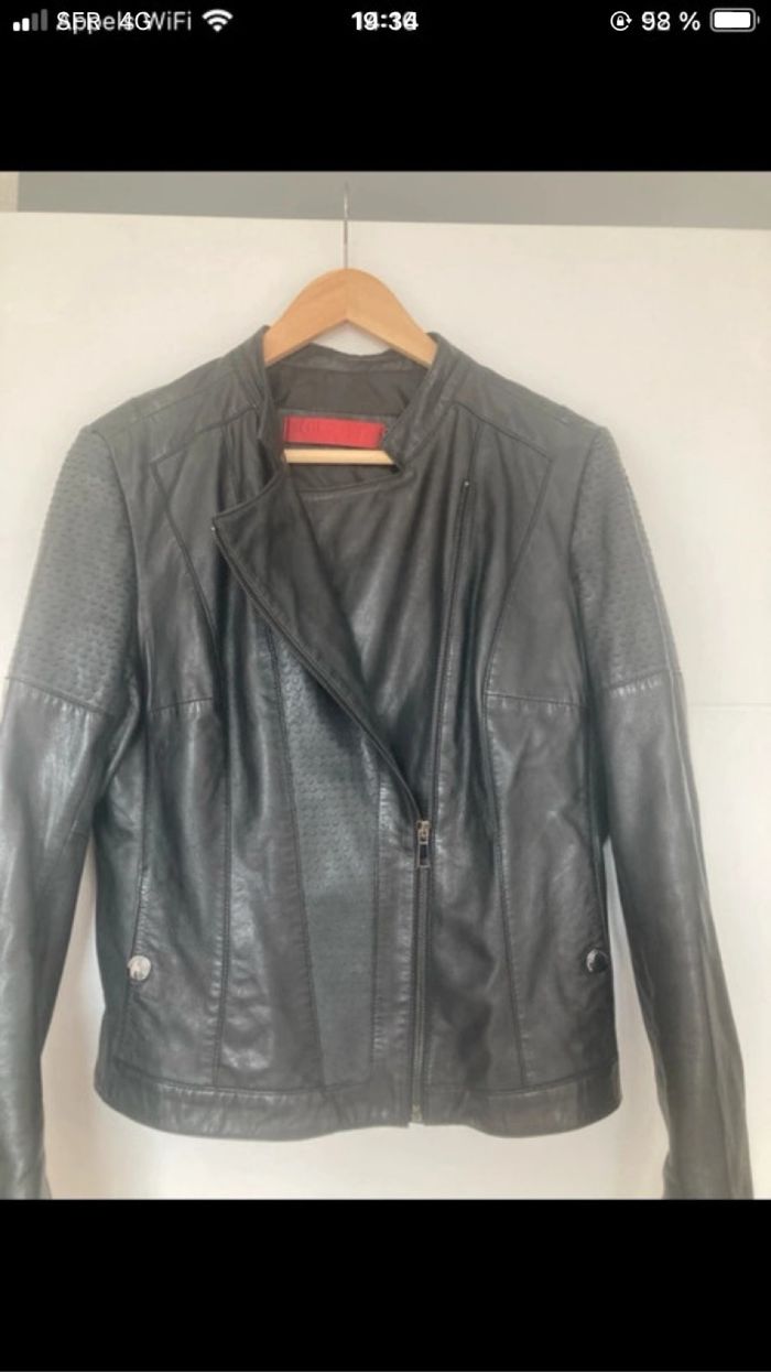 Veste en cuir T42 - photo numéro 4