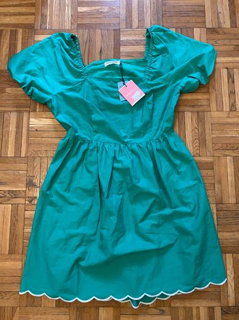 Robe d’été verte en état neuf (Naf Naf)