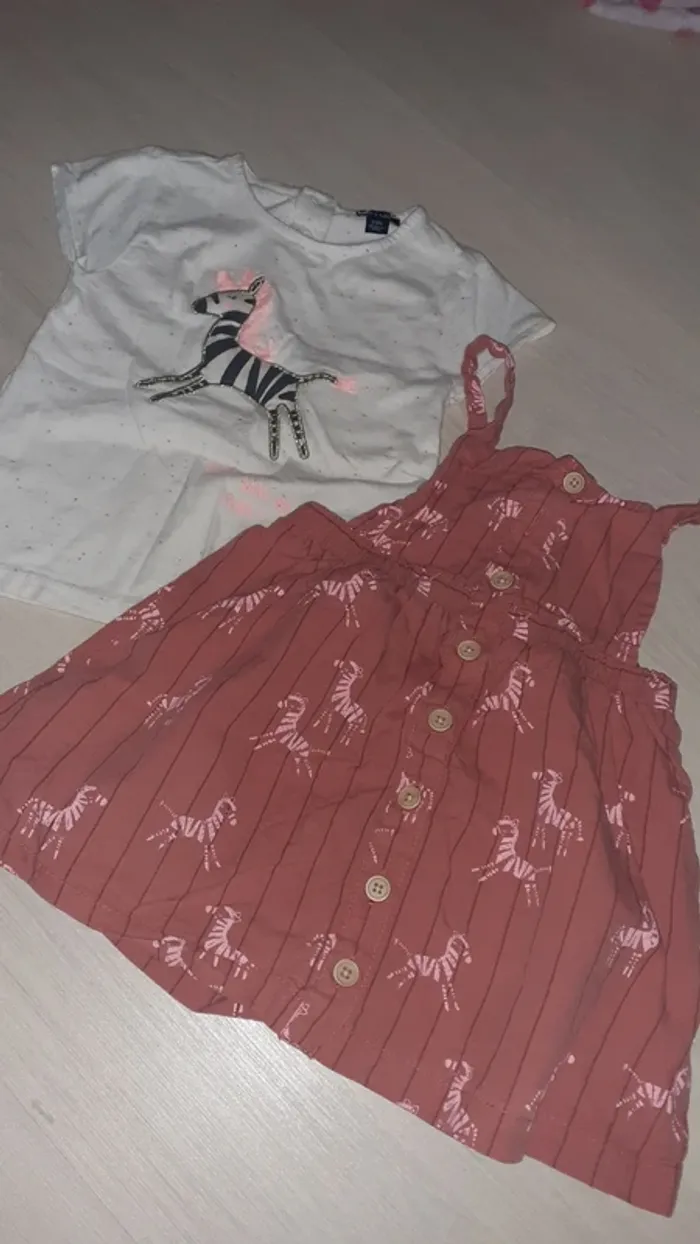 Ensemble robe et tshirt