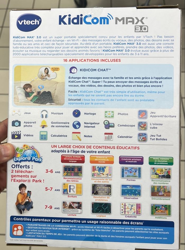 Tablette kidicom Max 3.0 - photo numéro 4