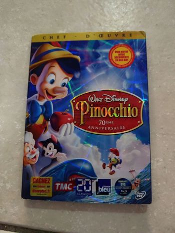 DVD pinocchio 70eme anniversaire