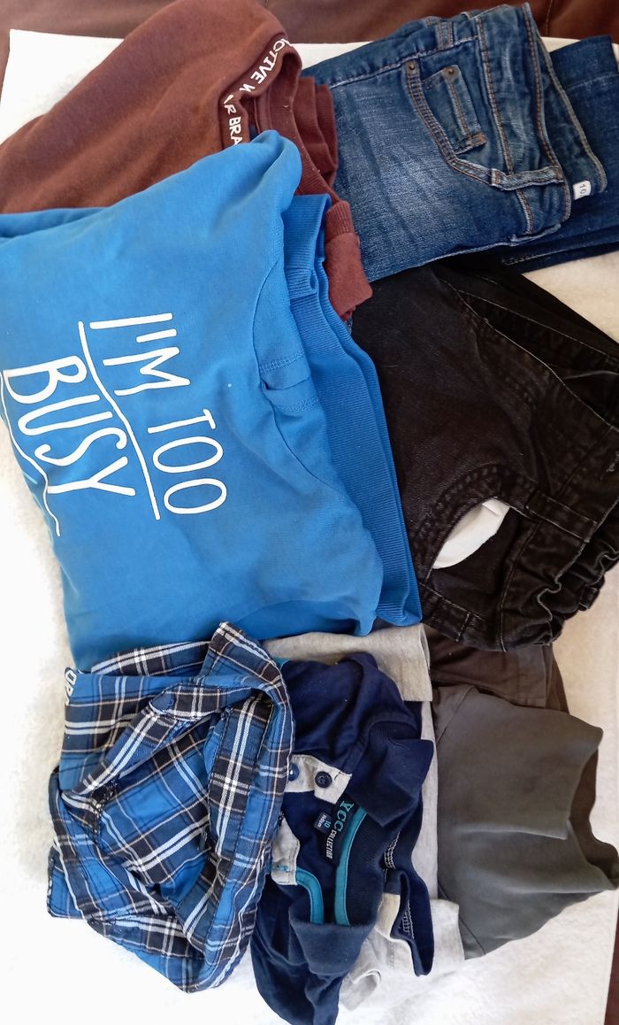 Lot vêtements garçon taille 10 ans hiver