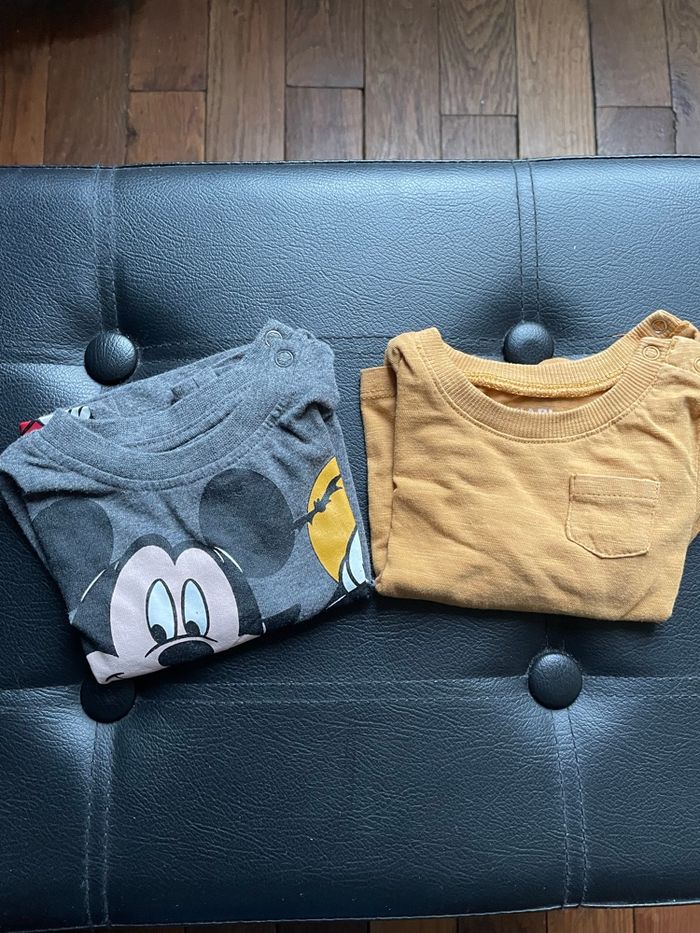 Lot 2 t-shirts 3M - photo numéro 1