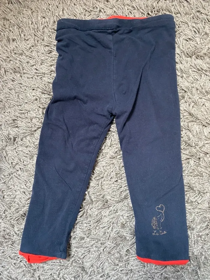 Lot 3 leggings fille Kiabi DPAM 24mois - photo numéro 14