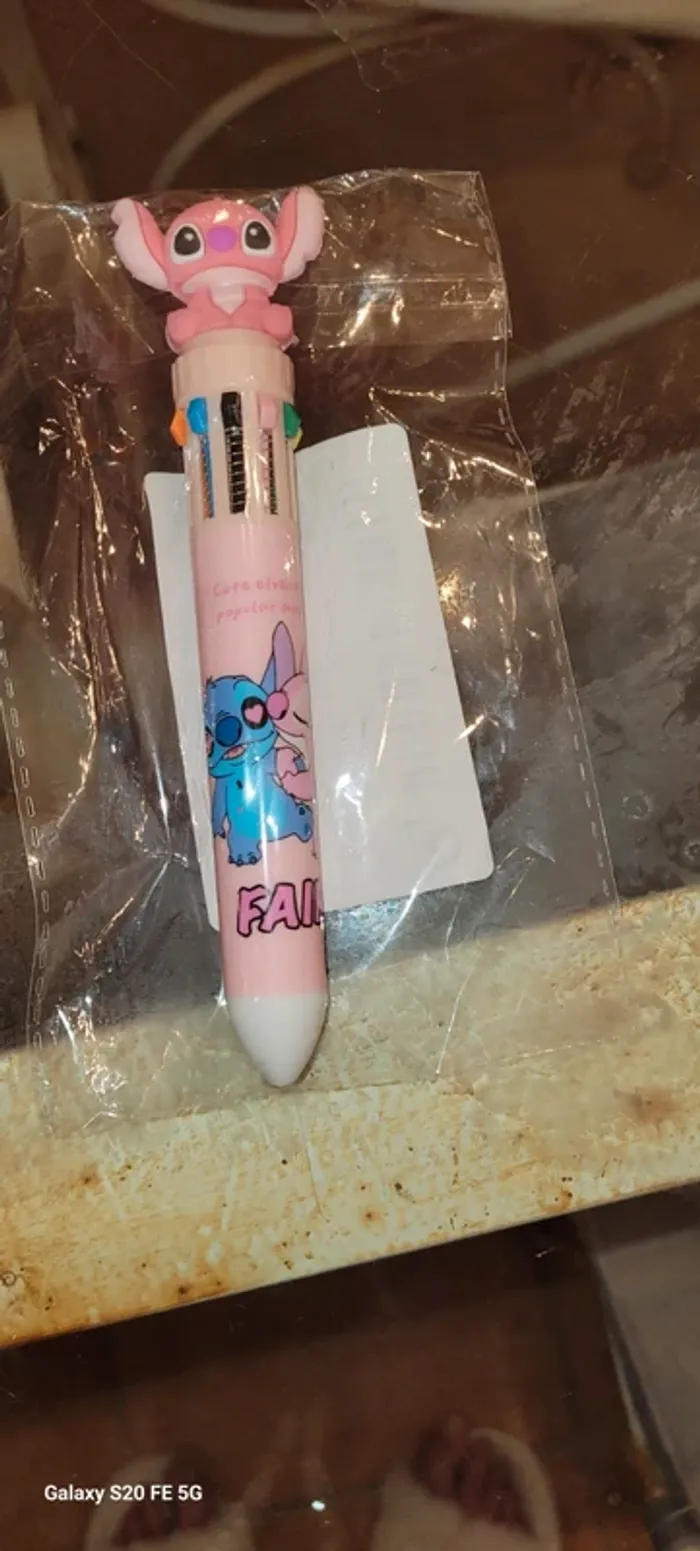 Stylo 10 couleurs Angel