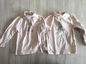 Lot 2 t shirts manches longues