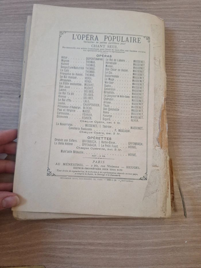 Partition livre Victor wilder - photo numéro 3