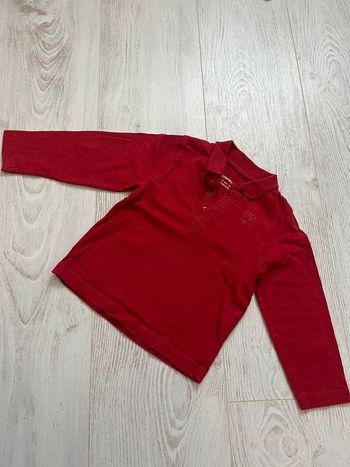 T-shirt col polo 2 ans