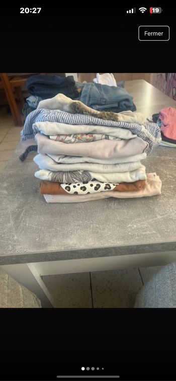 Lot pull manche longue