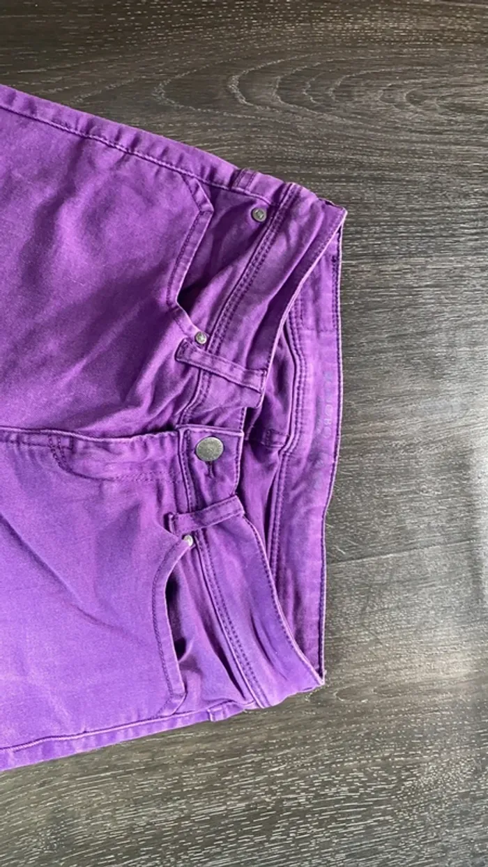 Pantalon bonobo violet - photo numéro 3