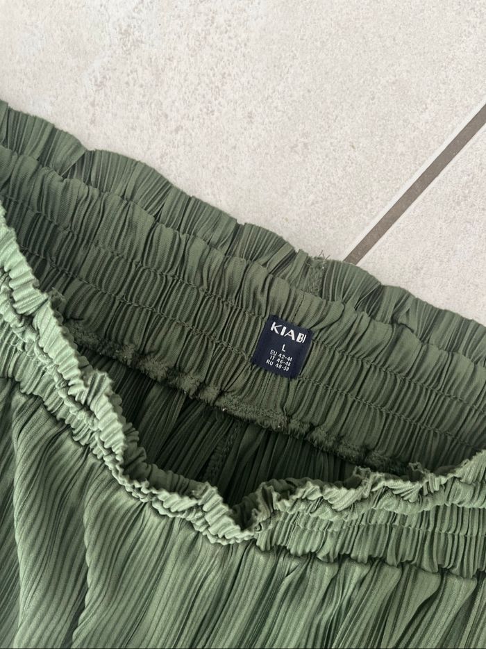 🛍️ Pantalon palazzo vert - photo numéro 3