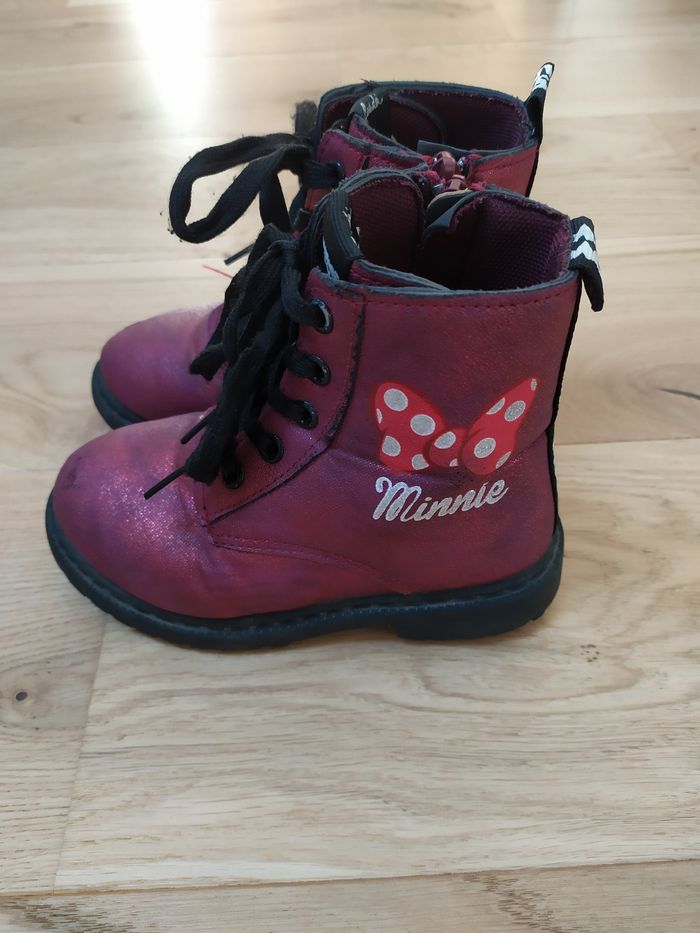 Bottines à lacets Minnie - photo numéro 2