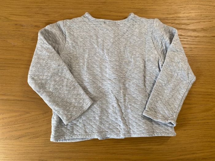 DPAM Gilet gris pailleté Taille 5 ans - photo numéro 2