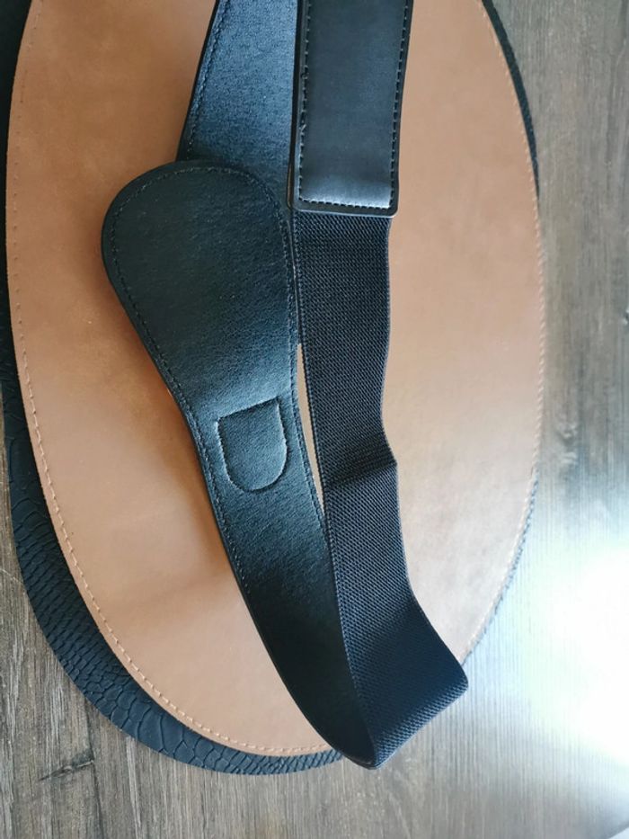 Ceinture femme noire - photo numéro 3