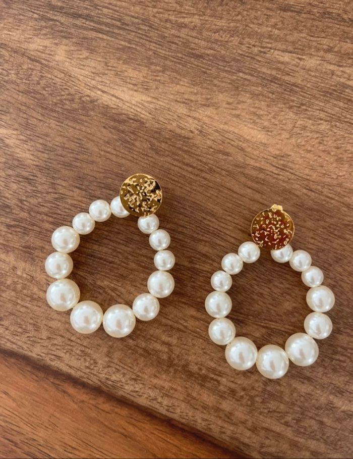 Boucles d’oreilles à perles