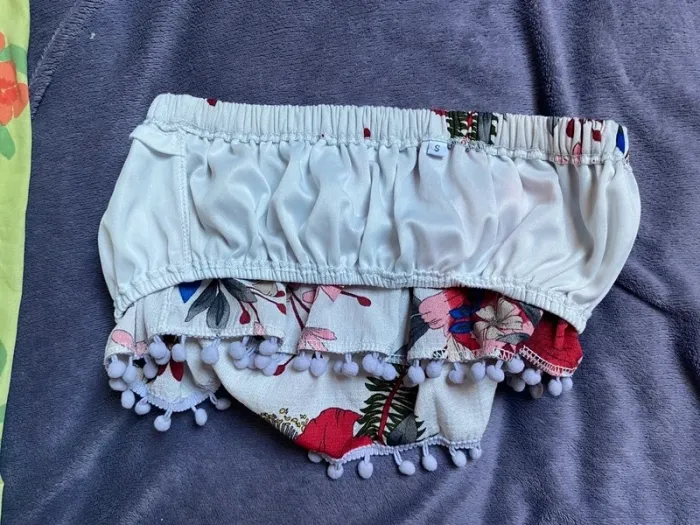 Haut en forme de bandeau femme taille S - photo numéro 2