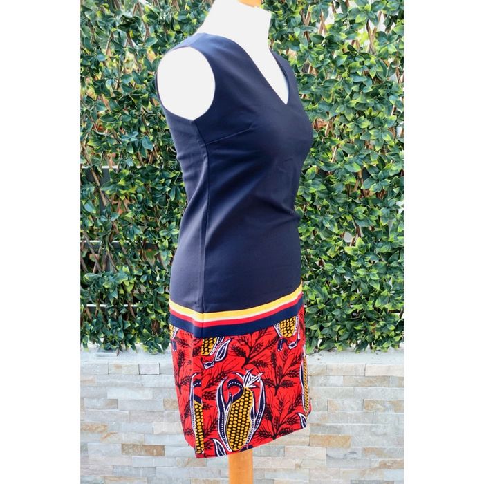 Robe col V Wax Hippocampe, taille 36/S - photo numéro 2