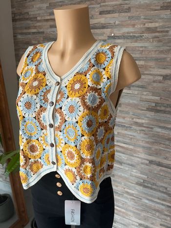 Top en soldes crochet