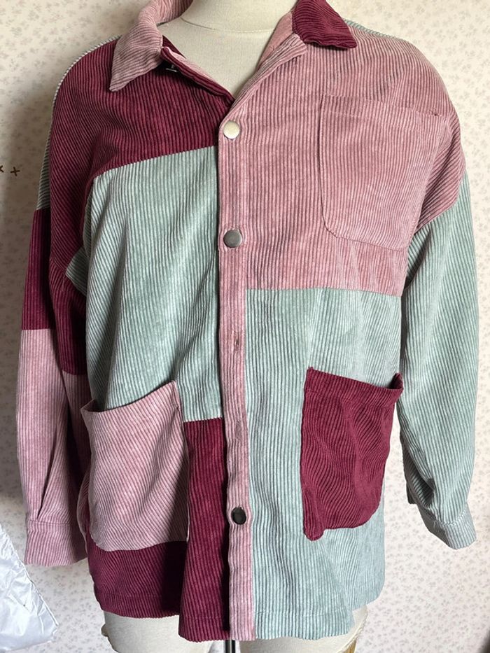 Veste en velours côtelé taille 38 marque shein - photo numéro 2