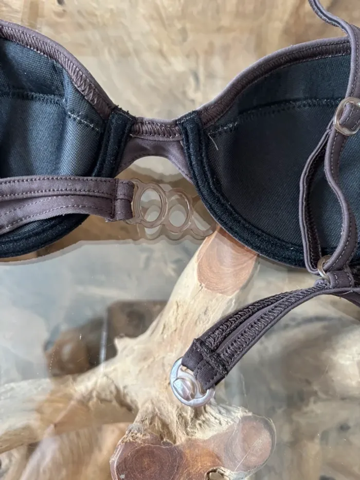 Haut de maillot de bain marron femme 85B - photo numéro 5