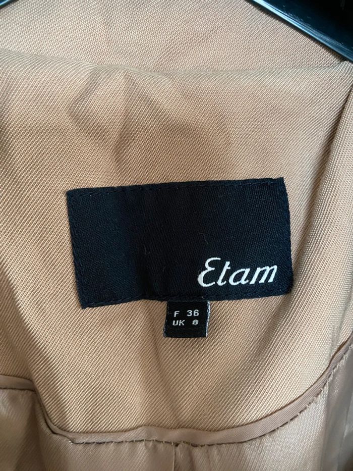 Trench beige - Etam - photo numéro 3
