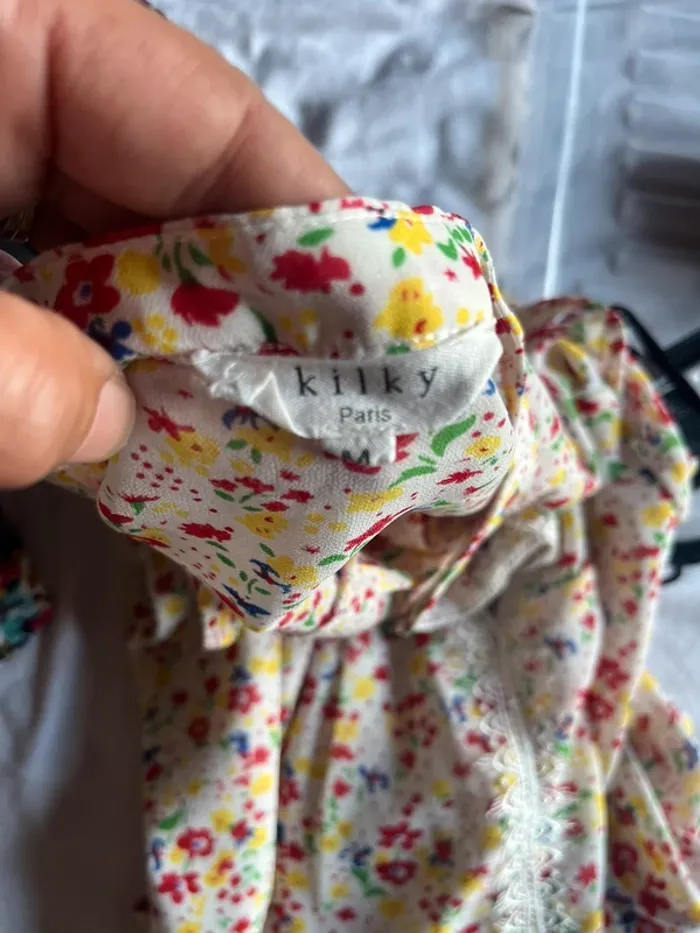 Haut fleuri kilky - photo numéro 4