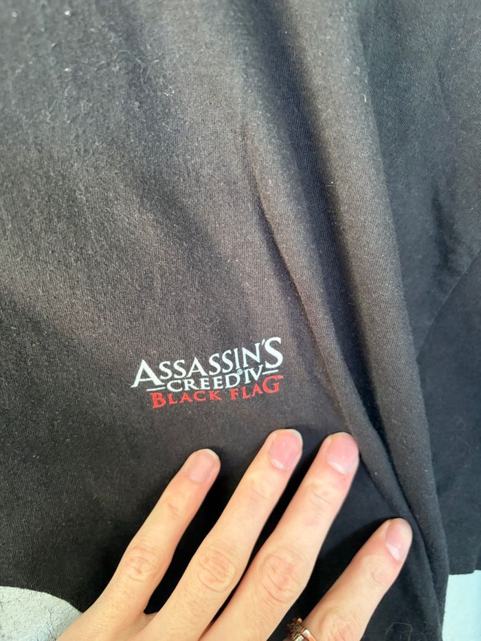 T-shirt Assasin s creed ubisoft 2011 black flag - photo numéro 2