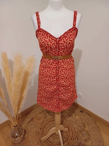 Robe Fleurie boutonnée légère Women'secret taille S 36