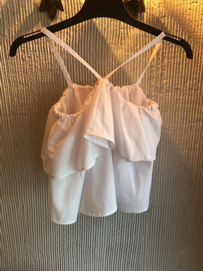 Blouse volantée T 6/7 ans - photo numéro 2