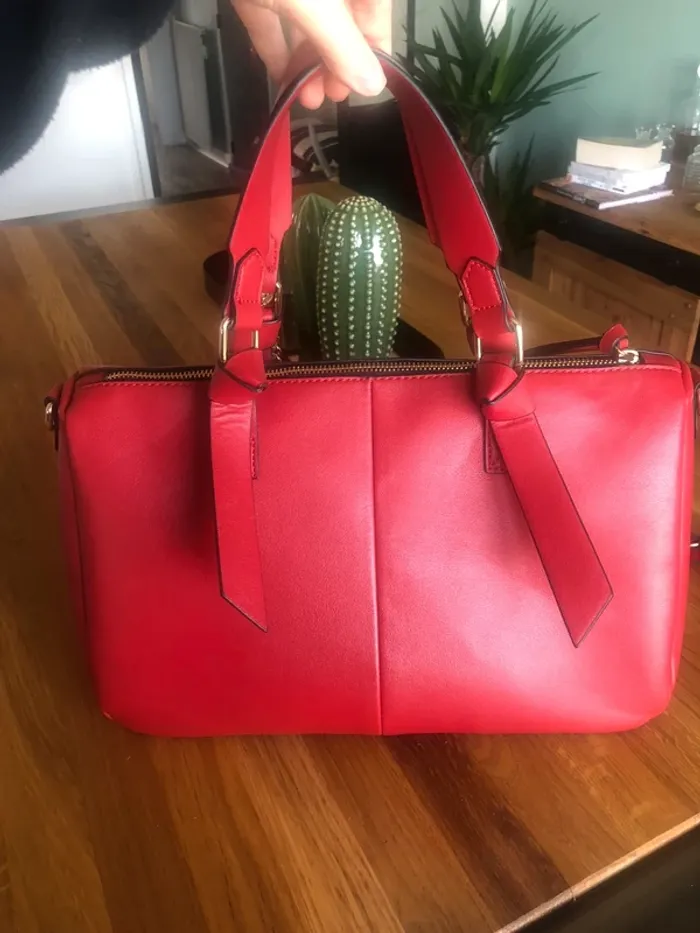 Sac Zara rouge - photo numéro 2