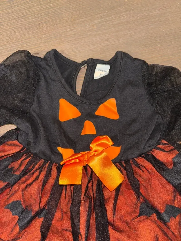 Robe citrouille bébé - photo numéro 2