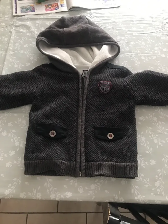 Gilet double 12 mois Bien chaud