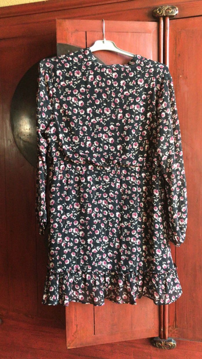 Robe chic fleuris marque vintage dressing taille M/L - photo numéro 6
