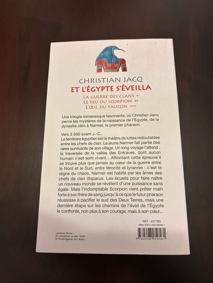 Livre et l’Égypte s’éveilla de Christian Jacq - photo numéro 2