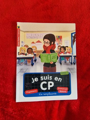 Livre je suis en CP la remplaçante