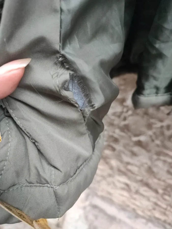 Veste longue taille 42/44 marque sherpa - photo numéro 11