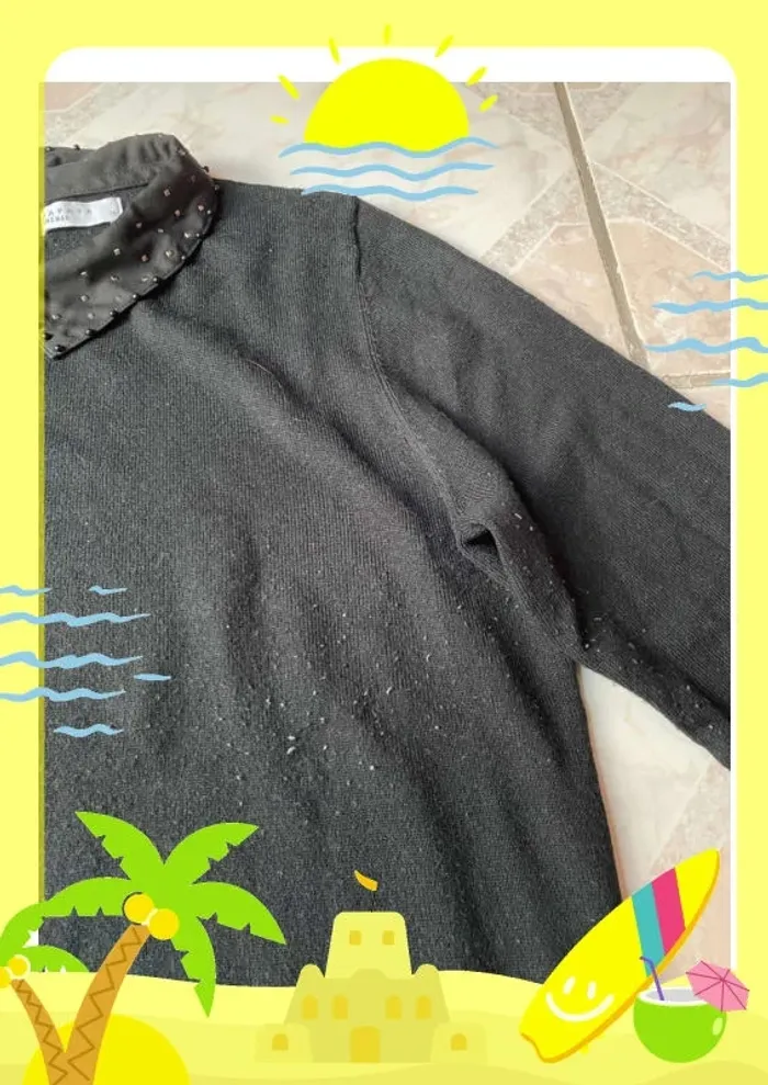 Pull à col papaya 44 - photo numéro 3