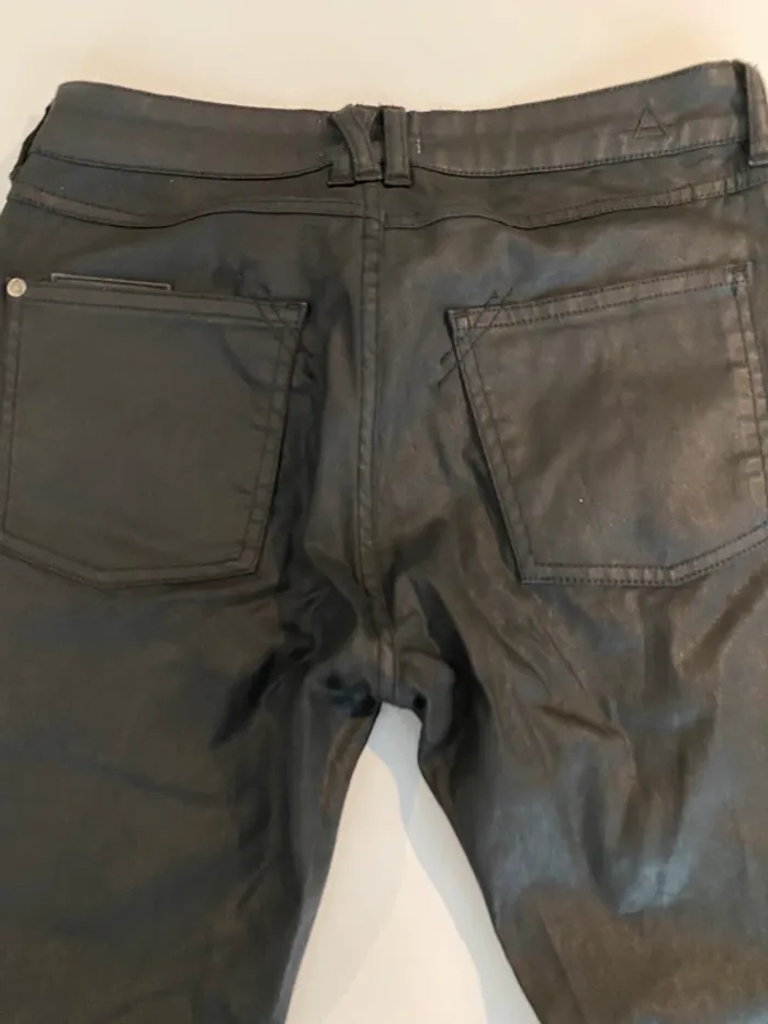 Jeans noir effet huile eleven Paris - photo numéro 6
