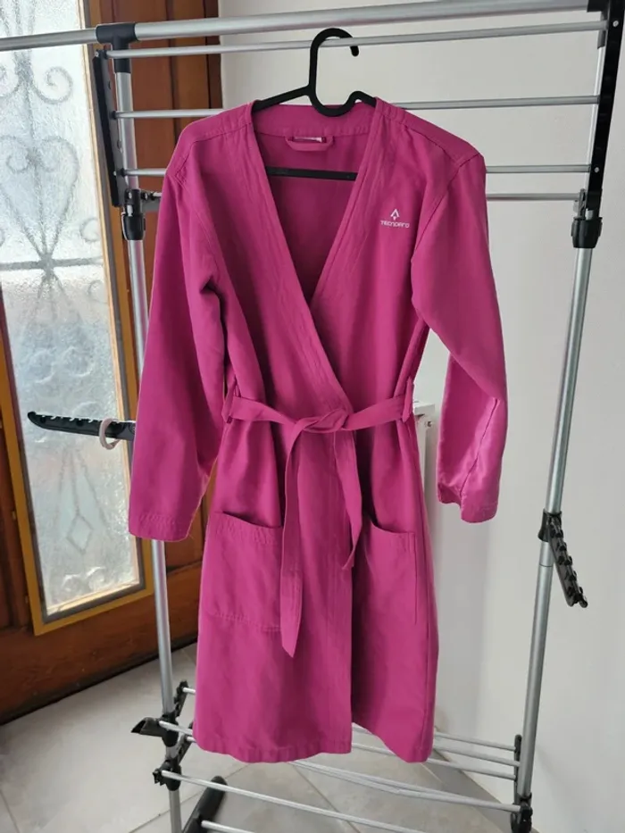 Peignoir fille tecnpro 12 ans rose ( piscine / natation) - photo numéro 4