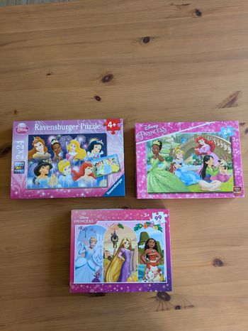Lot puzzles princesses
