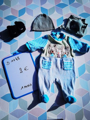 D1148 - pyjama garçon 1 mois