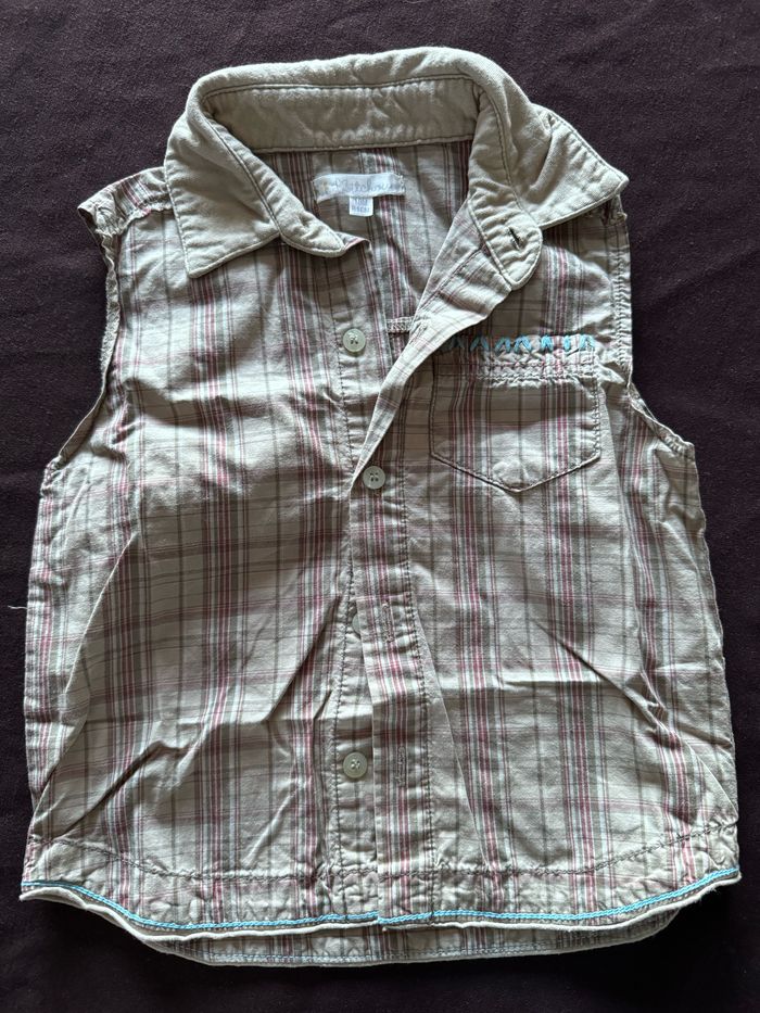Chemise sans manche 18 mois Kitchoun