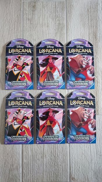 2 Artsets Blister Lorcana L'ascension des Floodborn
