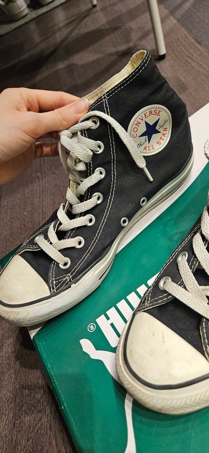 Converse ALL STAR noires - Taille 38 - photo numéro 5